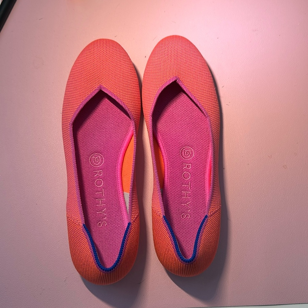 Rothy’s Pink flats